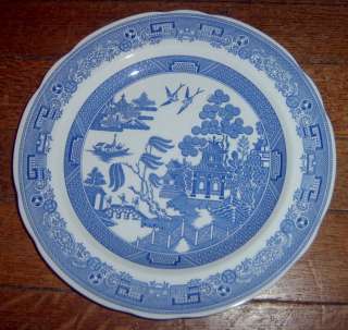 New Spode Blue Room Collection Willow Dinner Plate  