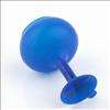   Earphone Cord Cable Winder W/ Suction Cup BLUE   