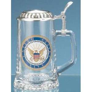  US Navy Glass Tankard 