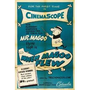 When Magoo Flew (1955) 27 x 40 Movie Poster Style B