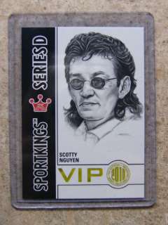 2010 Sportkings Poker VIP Promo National SCOTTY NGUYEN  