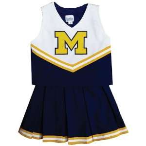  Michigan Wolverines NCAA Cheerdreamer Two Piece Uniform 