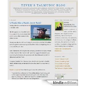  Tzvees Talmudic Blog: Kindle Store: Tzvee Zahavy