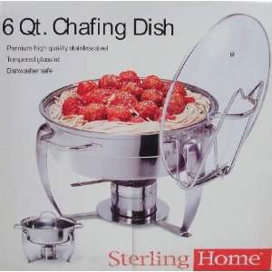  6 Qt. Stainless Steel Chafing Dishing
