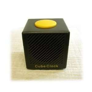  Can Can Talking Cube Clock Gray and Yellow Health 