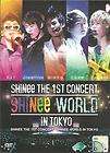 DVD Shinee The 1st Concert SHINEE WORLD in Tokyo