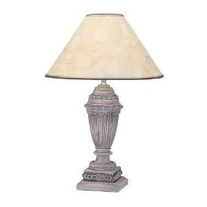  Brushed Brick Home D cor Table Lamp: Home Improvement