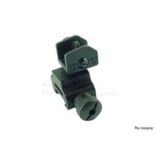 Removable Flip up Tactical Rifle Flat Top Rear Sight  