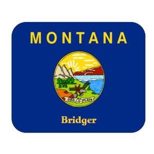  US State Flag   Bridger, Montana (MT) Mouse Pad 