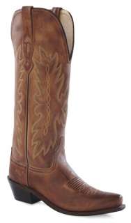 WOMENS OLD WEST TAN CANYON COWGIRL COWBOY BOOTS 8 B 8B NEW NWT  