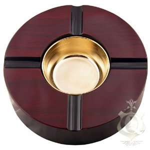  Four Cigar Wood Ashtray