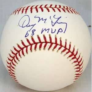 Denny McClain Memorabilia Signed Rawlings Official MLB 