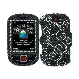   Faceplate Diamond Crystal Hard Skin Case Cover for Samsung Smiley T359