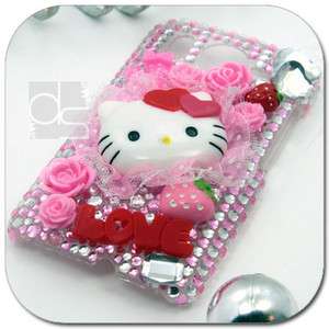   Bling Crystal Hard Back Skin Case Cover For AT&T HTC Inspire 4G  