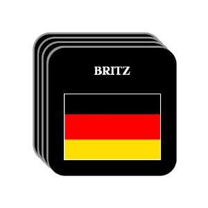  Germany   BRITZ Set of 4 Mini Mousepad Coasters 