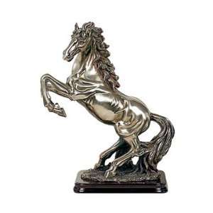  Bronze Statue   Mustang Horse: Patio, Lawn & Garden