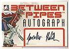 JAROSLAV HALAK 2006 07 ITG BETWEEN THE PIPES # A JHA AUTOGRAPH 