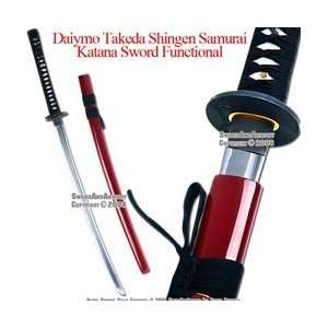   Daimyo Oda Nobunaga Handmade Samurai Katana Sword