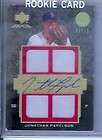 2007 Upper Deck UD Masterpieces Jonathan Papelbon Autograph AUTO