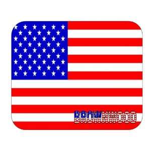  US Flag   Brownwood, Texas (TX) Mouse Pad 