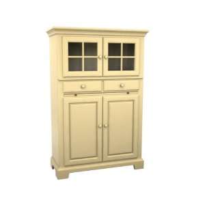  Broyhill Color Cuisine Canary Finish Storage Cabinet