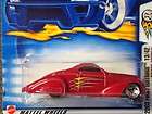 HOT WHEELS #025 RED SWOOP COUPE CUSTOM 37 FORD LEAD SLED 2003 FIRST 