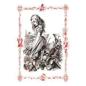  Paper poster printed on 20 x 30 stock. Alice in Wonderland 