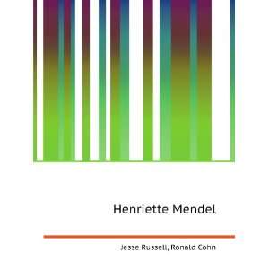  Henriette Mendel Ronald Cohn Jesse Russell Books