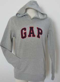 GAP Womens Light Gray Hoodie Sweatshirt Size XS  