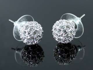 Ball Stud Earrings use Swarovski Crystal SE289  