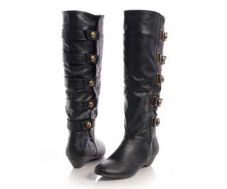 Madden Gril ZHESTY Black Womens Knee High Boots sz NEW  