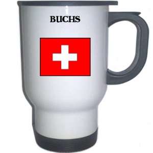  Switzerland   BUCHS White Stainless Steel Mug 