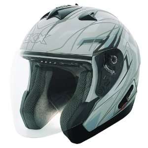 CKX Swap Matte Silver VG 1000 Helmet:  Sports & Outdoors