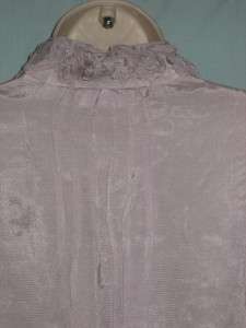 Gorgeous Soft Surroundings Seville Dusty Mauve Shirt, S 6 8, NWT 