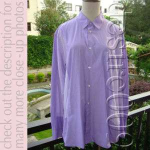 COMME DES GARCONS Mens Patch Purple ShirtM  