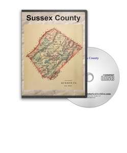 Sussex County, New Jersey NJ History Culture Genealogy 9 Books   D347 