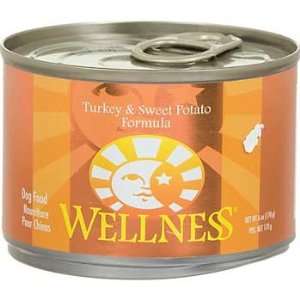  Wellness Turkey and Sweet Potato Canned Dog Food Pet 