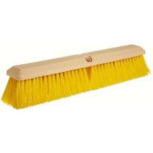 Weiler 42166 Polystyrene Medium Sweep Floor Brush with Wood Handle, 2 