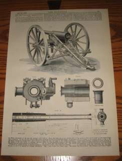 13 Pounder Breech Loading Gun 1880 Royal Gun Factories  
