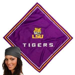  LSU Tigers Purple Jersey Bandana