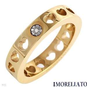  Morellato Wonderful Brand New Heart Ring With Genuine 