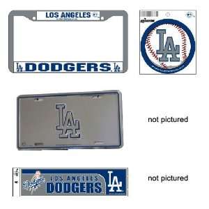  BSS   Los Angeles Dodgers MLB Car Combo Pack: Everything 