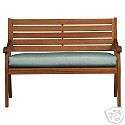 Sunbrella bench cushion , 51 60 wide ,SOLID/STRIPE  