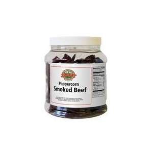 Up North Peppercorn Smoked Beef Jerky 1/2 lb  Grocery 