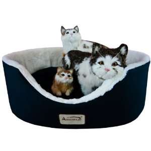   Armarkat Cat Dog Pet Bed 22*19 Laurel Green C04HML/MB: Pet Supplies