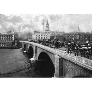  London Bridge 20X30 Canvas Giclee