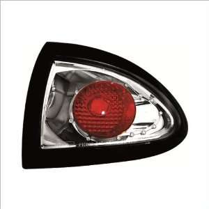    IPCW Clear Tail Lights (1 Pair) 95 02 Pontiac Sunfire: Automotive