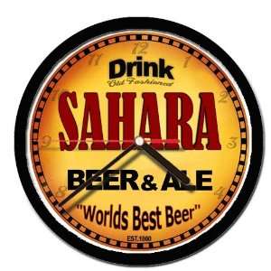  SAHARA beer and ale cerveza wall clock: Everything Else