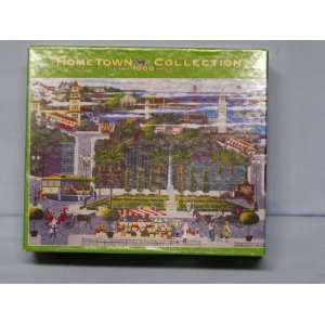   Wysocki 1000 Piece Jigsaw Puzzle Titled, Cable Cars 