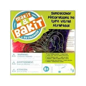   Makit & Bakit Suncatcher Kit Glitter Butterfly (3 Pack)